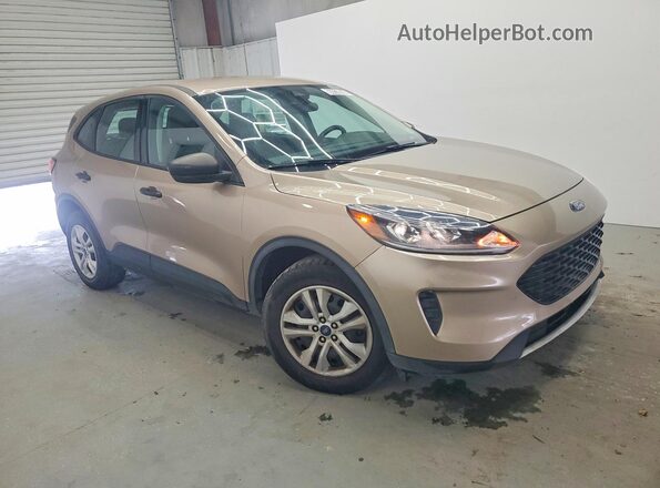 1FMCU9F65MUA67706 2021 FORD ESCAPE Gold Przód prawy