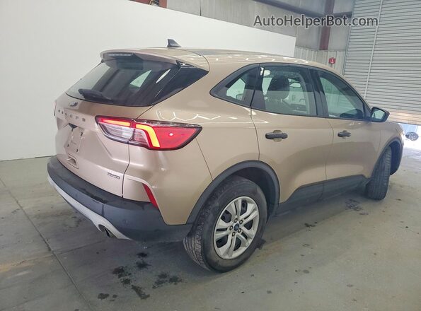 1FMCU9F65MUA67706 2021 FORD ESCAPE Gold Tył prawy