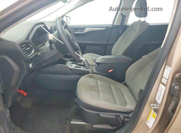 1FMCU9F65MUA67706 2021 FORD ESCAPE Gold Widok wnętrza z przodu