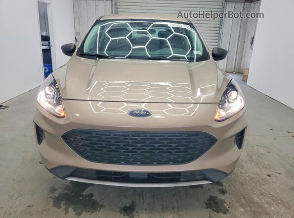 1FMCU9F65MUA67706 2021 FORD ESCAPE Gold Widok z przodu