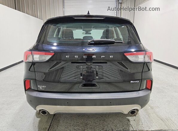 1FMCU9F65MUA67916 2021 FORD ESCAPE Черный Вид сзади