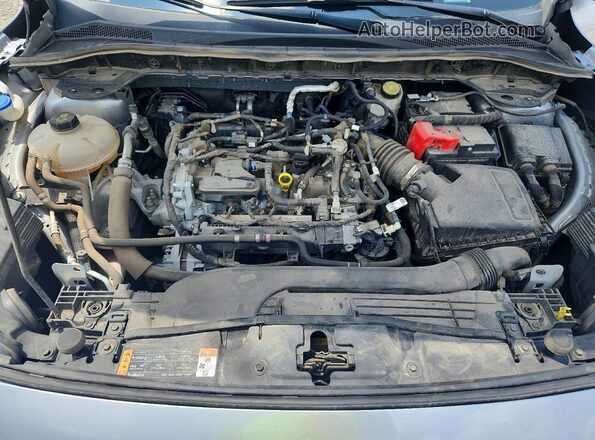 1FMCU9F66NUB71235 2022 FORD ESCAPE Gray Engine compartment view
