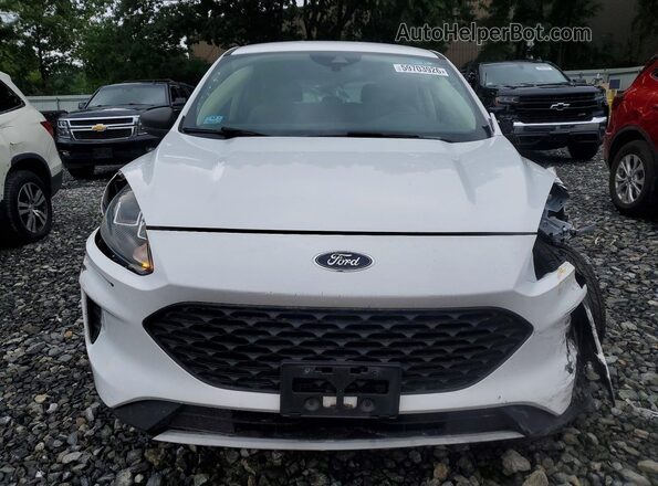 1FMCU9F67LUC71163 2020 FORD ESCAPE White წინა ხედი