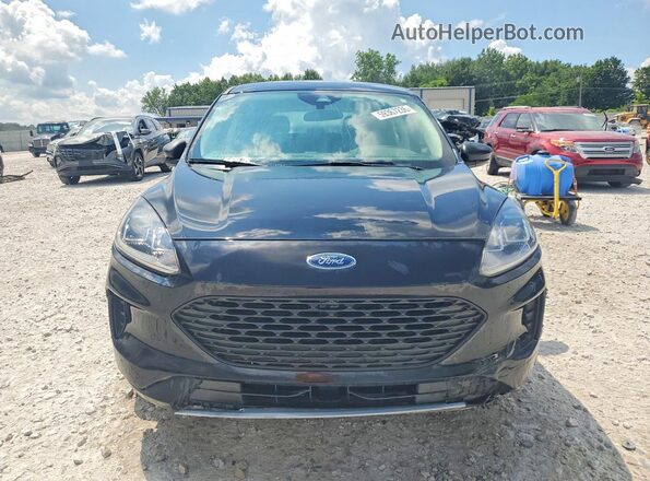 1FMCU9F67MUA24906 2021 FORD ESCAPE Black Widok z przodu