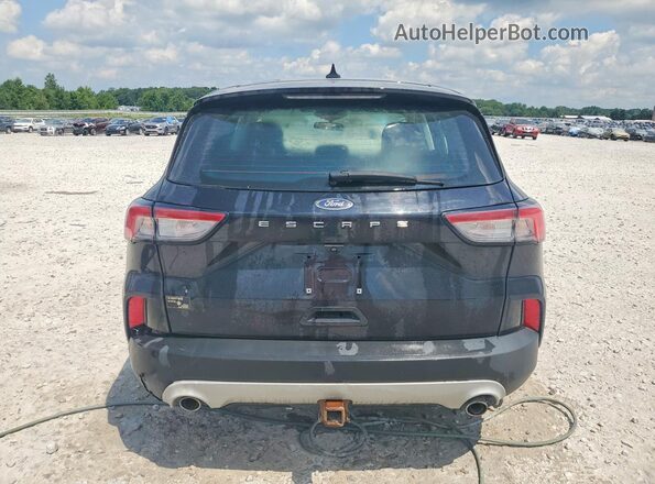 1FMCU9F67MUA24906 2021 FORD ESCAPE Black Widok z tyłu