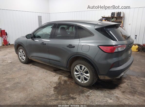 1FMCU9F67NUA93077 2022 FORD ESCAPE Gray Trasero izquierdo