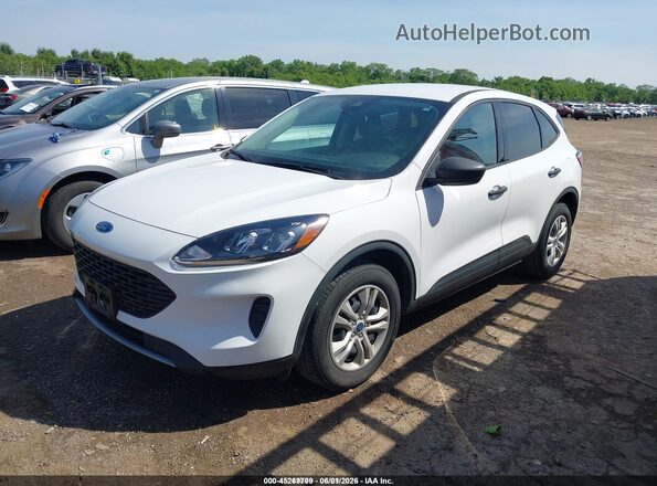 1FMCU9F6XNUB51618 2022 FORD ESCAPE White Առջևի ձախ երեք քառորդ տեսարան