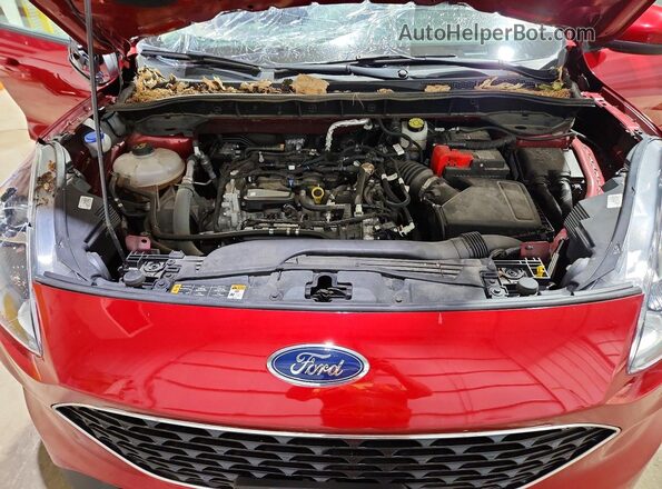 1FMCU9G60LUC24622 2020 FORD ESCAPE Red Engine compartment view