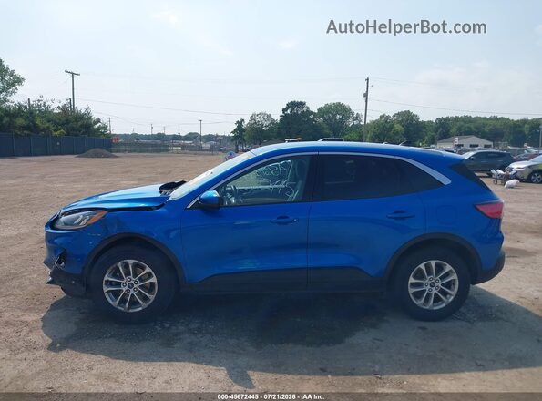 1FMCU9G60MUB23887 2021 FORD ESCAPE Blue Vista interior de 360 grados