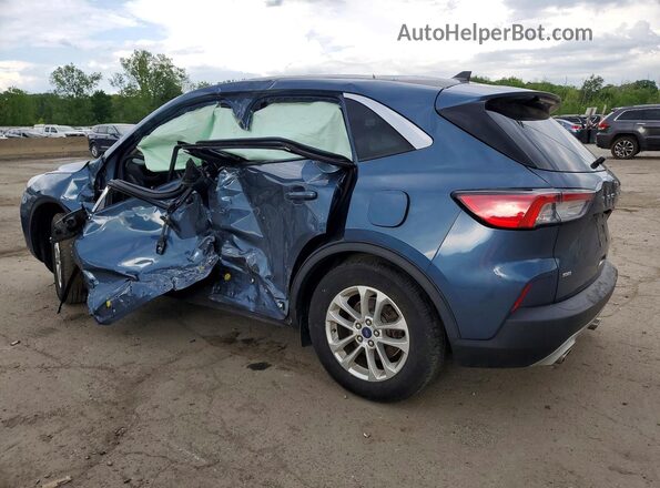 1FMCU9G61LUB46545 2020 FORD ESCAPE Blue Rear left