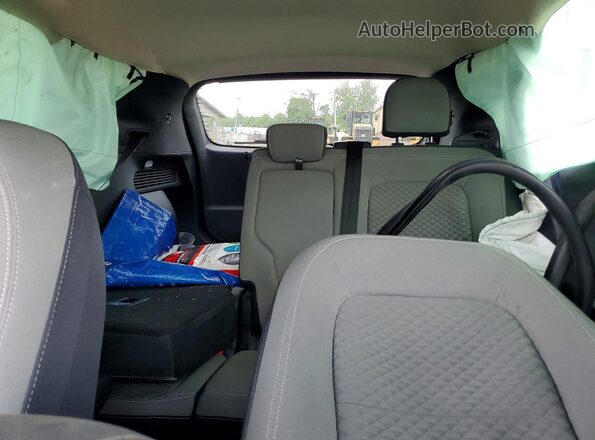 1FMCU9G61LUB46545 2020 FORD ESCAPE Blue Rear seats view