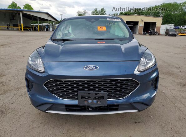 1FMCU9G61LUB46545 2020 FORD ESCAPE Blue Front view