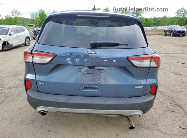 1FMCU9G61LUB46545 2020 FORD ESCAPE Blue Rear view