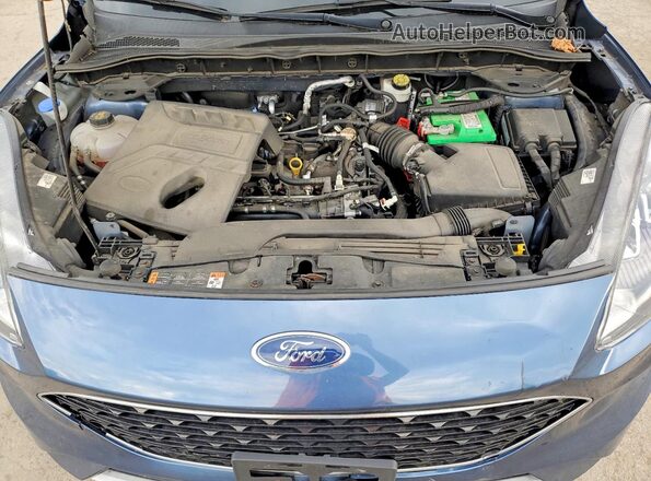 1FMCU9G61LUB46545 2020 FORD ESCAPE Blue Engine compartment view