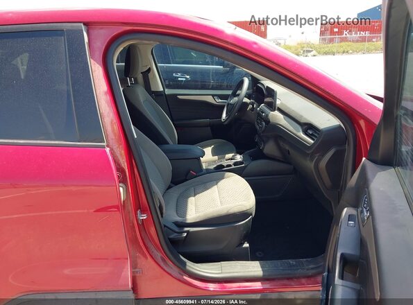 1FMCU9G61MUA30876 2021 FORD ESCAPE Red წინა სალონის ხედი