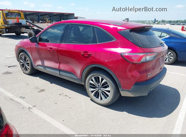 1FMCU9G61MUA30876 2021 FORD ESCAPE Red უკანა მარცხენა