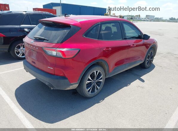1FMCU9G61MUA30876 2021 FORD ESCAPE Red უკანა მარჯვენა