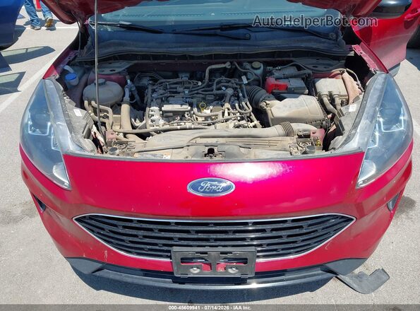 1FMCU9G61MUA30876 2021 FORD ESCAPE Red უკანა ხედი