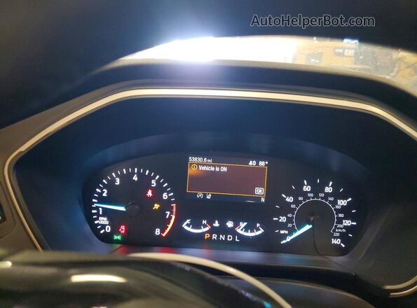 1FMCU9G61MUB20755 2021 FORD ESCAPE White Instrument cluster view
