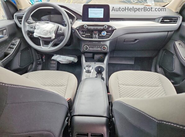 1FMCU9G62LUA65571 2020 FORD ESCAPE Blue Widok deski rozdzielczej