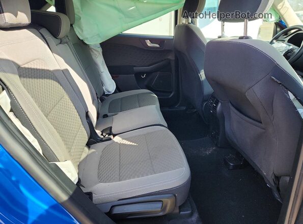 1FMCU9G62LUA65571 2020 FORD ESCAPE Blue Widok wnętrza z tyłu