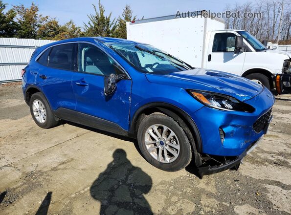 1FMCU9G62LUA65571 2020 FORD ESCAPE Blue Przód prawy