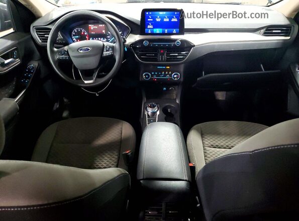 1FMCU9G62LUB69025 2020 FORD ESCAPE Gray Вид панелі приладів