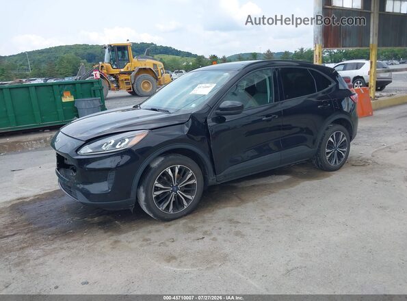 1FMCU9G62MUB09702 2021 FORD ESCAPE Black Przód lewy