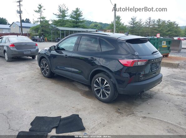 1FMCU9G62MUB09702 2021 FORD ESCAPE Black Tył lewy