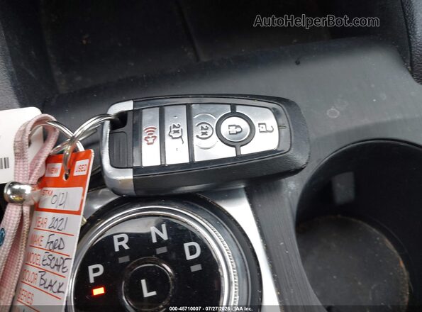 1FMCU9G62MUB09702 2021 FORD ESCAPE Black Widok deski rozdzielczej
