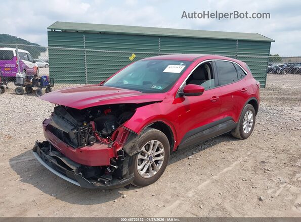 1FMCU9G63LUC64418 2020 FORD ESCAPE Red წინა მარცხენა ხედი სამი მეოთხედიდან