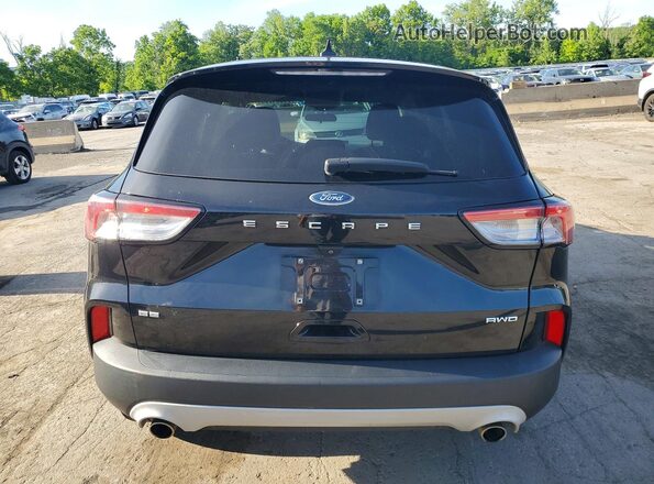 1FMCU9G63LUC70302 2020 FORD ESCAPE Black Հետևի տեսք