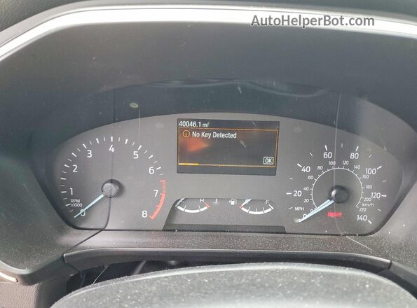 1FMCU9G63MUA97558 2021 FORD ESCAPE Серебряный Вид щитка приборов