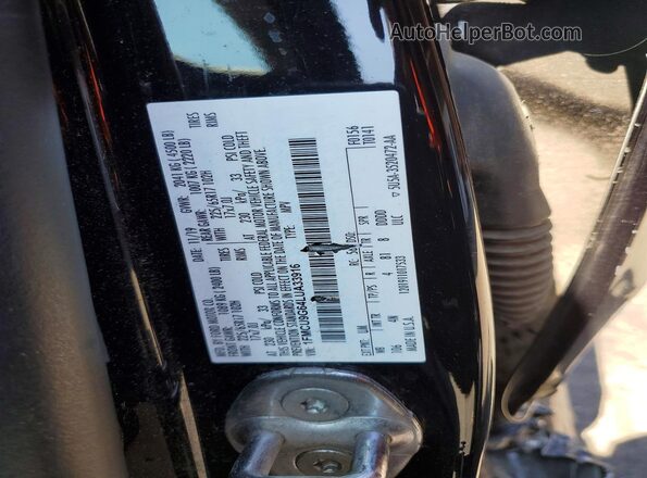 1FMCU9G64LUA33916 2020 FORD ESCAPE Black Շարժիչի բաժամունքի տեսք