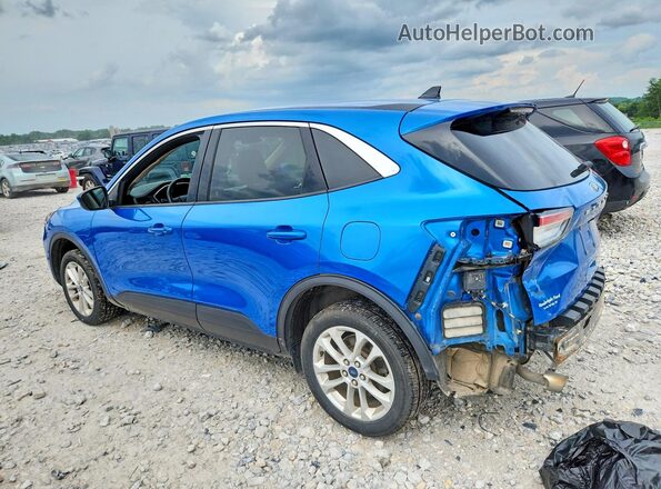1FMCU9G64LUB01342 2020 FORD ESCAPE Blue Trasero izquierdo
