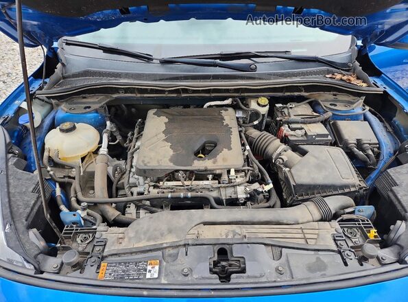 1FMCU9G64LUB01342 2020 FORD ESCAPE Blue Vista del compartimento del motor