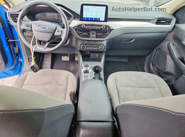 1FMCU9G64LUB01342 2020 FORD ESCAPE Blue Vista del salpicadero