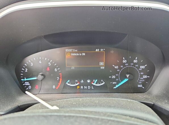 1FMCU9G64LUB01342 2020 FORD ESCAPE Blue Vista del cuadro de instrumentos