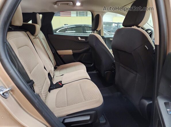 1FMCU9G64LUB97781 2020 FORD ESCAPE Tan Widok wnętrza z tyłu