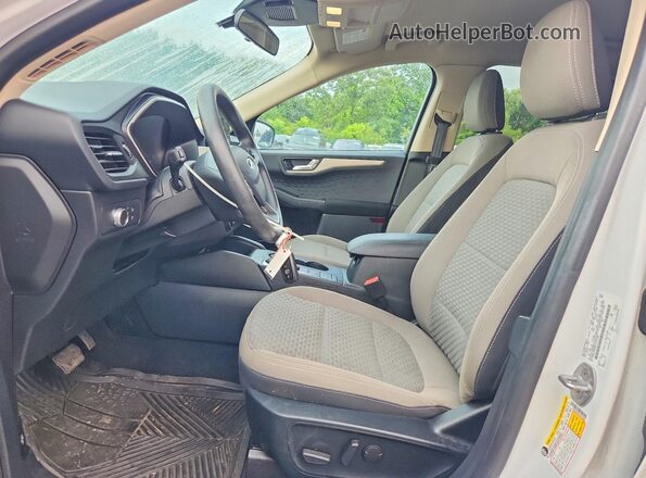 1FMCU9G64LUC57283 2020 FORD ESCAPE White Вид салону спереду