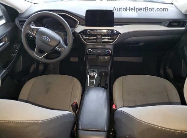 1FMCU9G64MUA80932 2021 FORD ESCAPE White Vista del salpicadero