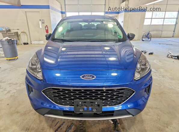 1FMCU9G64NUA92869 2022 FORD ESCAPE Синий Вид спереди