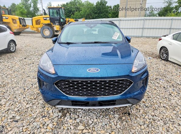 1FMCU9G65LUA31009 2020 FORD ESCAPE Blue Вид спереду