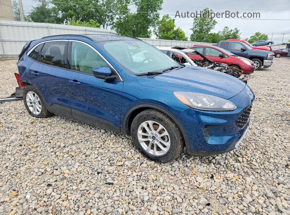 1FMCU9G65LUA31009 2020 FORD ESCAPE Blue Передня права чверть
