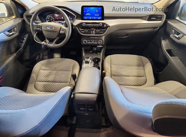 1FMCU9G65LUC09288 2020 FORD ESCAPE Gray Dashboard view
