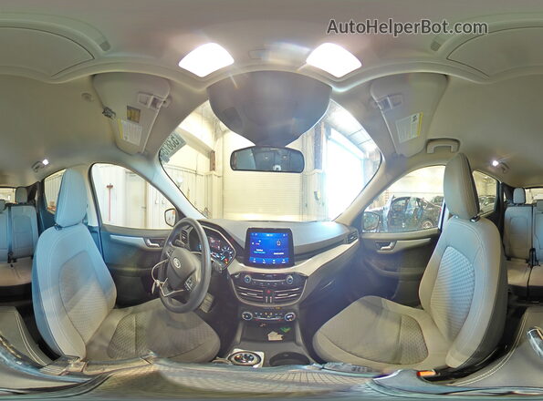 1FMCU9G65LUC09288 2020 FORD ESCAPE Gray 360 interior view