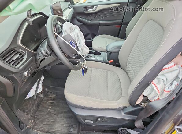 1FMCU9G66MUB17530 2021 FORD ESCAPE Gray Vista interior delantera