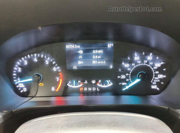 1FMCU9G66NUA85311 2022 FORD ESCAPE White Widok zestawu wskaźników