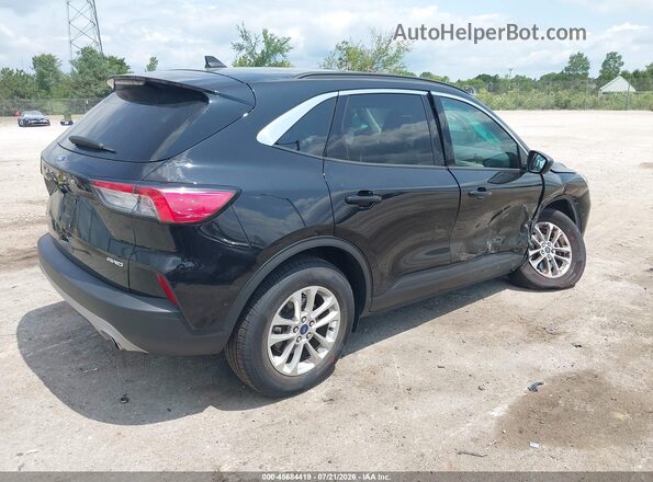 1FMCU9G66NUB70374 2022 FORD ESCAPE Black Tył prawy