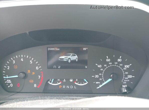 1FMCU9G66NUB70374 2022 FORD ESCAPE Black Widok tylnych siedzeń